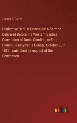 bokomslag Distinctive Baptist Principles