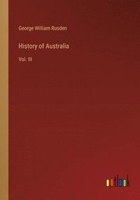 bokomslag History of Australia