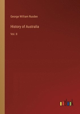 bokomslag History of Australia