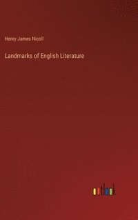 bokomslag Landmarks of English Literature