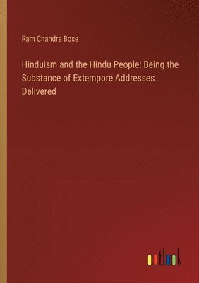 Hinduism and the Hindu People 1