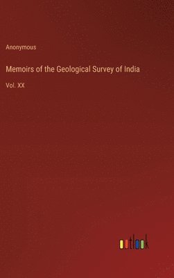 Memoirs of the Geological Survey of India 1