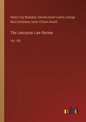 Lancaster Law Review