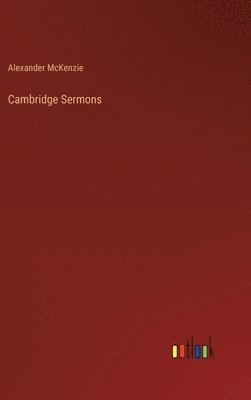 bokomslag Cambridge Sermons