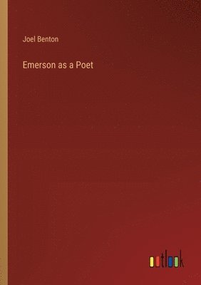 bokomslag Emerson as a Poet