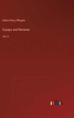 Essays and Reviews 1