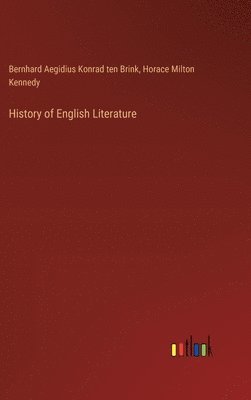 bokomslag History of English Literature