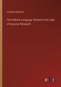 bokomslag The Hebrew Language Viewed in the Light of Assyrian Research