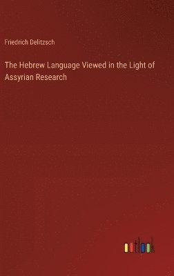 bokomslag The Hebrew Language Viewed in the Light of Assyrian Research