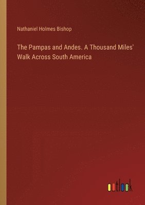 Nathaniel Holmes Bishop - Pampas and Andes. A Thousand Miles' Walk Across South America, Häftad
