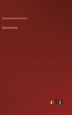 bokomslag Stereotomy