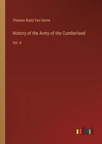 bokomslag History of the Army of the Cumberland