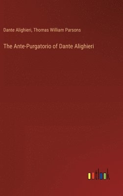 bokomslag The Ante-Purgatorio of Dante Alighieri