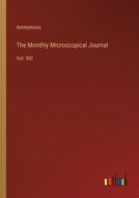 bokomslag Monthly Microscopical Journal
