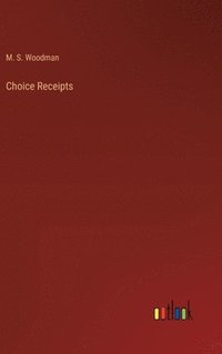 bokomslag Choice Receipts