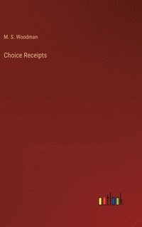 bokomslag Choice Receipts