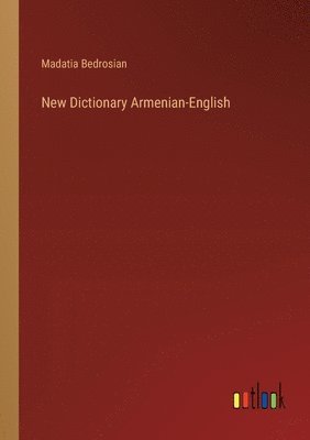 bokomslag New Dictionary Armenian-English