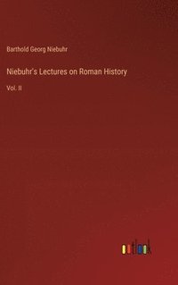 bokomslag Niebuhr's Lectures on Roman History