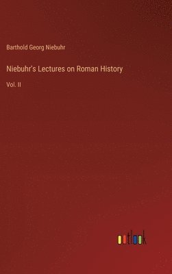 bokomslag Niebuhr's Lectures on Roman History