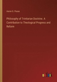 bokomslag Philosophy of Trinitarian Doctrine. A Contribution to Theological Progress and Reform