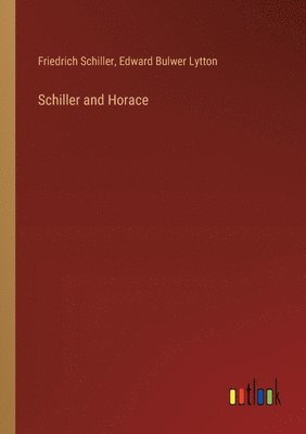 bokomslag Schiller and Horace