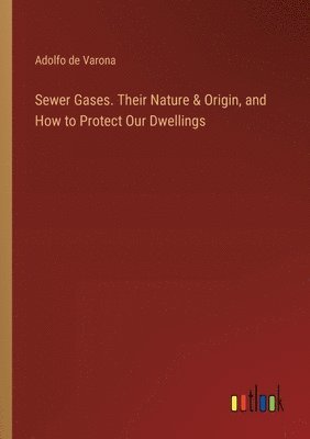 Adolfo De Varona, Adolfo de Varona - Sewer Gases. Their Nature & Origin, and How to Protect Our Dwellings, Häftad