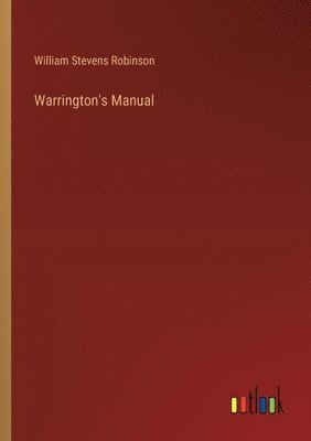 bokomslag Warrington's Manual