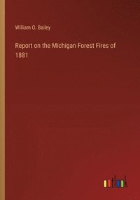 bokomslag Report on the Michigan Forest Fires of 1881