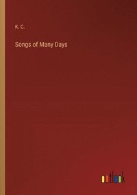 bokomslag Songs of Many Days