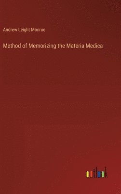 bokomslag Method of Memorizing the Materia Medica