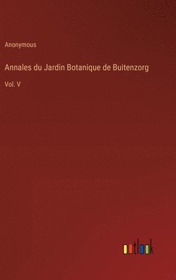 bokomslag Annales du Jardin Botanique de Buitenzorg