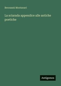 bokomslag sciarada appendice alle antiche poetiche