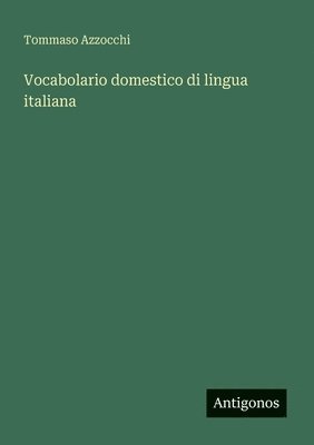 Tommaso Azzocchi - Vocabolario domestico di lingua italiana, Häftad. Tillgänglighet: Lägg i varukorg