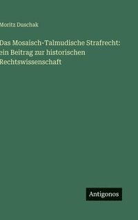 bokomslag Mosaisch-Talmudische Strafrecht
