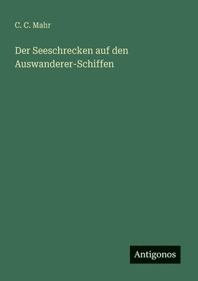 bokomslag Seeschrecken auf den Auswanderer-Schiffen