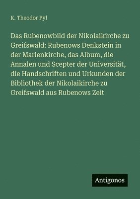 Rubenowbild der Nikolaikirche zu Greifswald