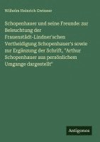 bokomslag Schopenhauer und seine Freunde
