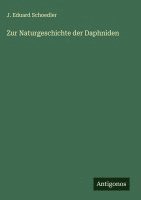 bokomslag Zur Naturgeschichte der Daphniden