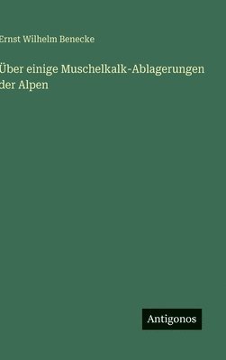 Ernst Wilhelm Benecke - Über einige Muschelkalk-Ablagerungen der Alpen, Inbunden