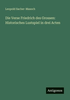 bokomslag Verse Friedrich des Grossen