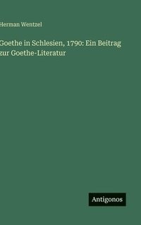 bokomslag Goethe in Schlesien, 1790