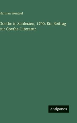 bokomslag Goethe in Schlesien, 1790
