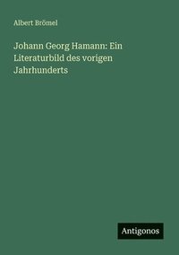 bokomslag Johann Georg Hamann
