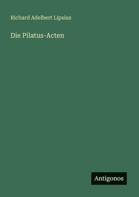 Pilatus-Acten