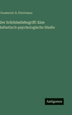 bokomslag Schönheitsbegriff