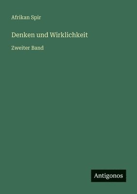 Denken und Wirklichkeit
