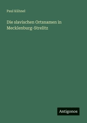 slavischen Ortsnamen in Mecklenburg-Strelitz