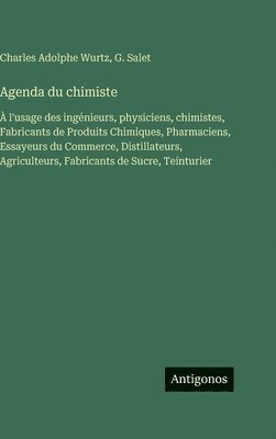 Agenda du chimiste