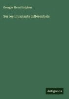 bokomslag Sur les invariants différentiels