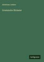 bokomslag Grammaire Birmane